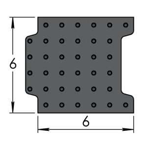 Loc-N-Load™ Interlocking Plate - Inch - 6x6