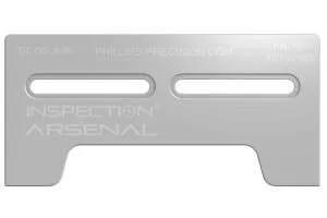 Optical Comparator Docking Rail - 6 inch