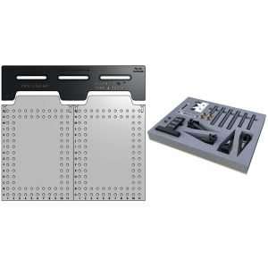 Vision Fixture System - 12" Dock, (2) 6 x 8" plates with VIS-KIT-02